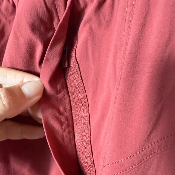 Women's Sightscape Horizon Stretch Pull-On Joggers SZ 16 Burgundy Red Athleisure - Picture 6 of 12